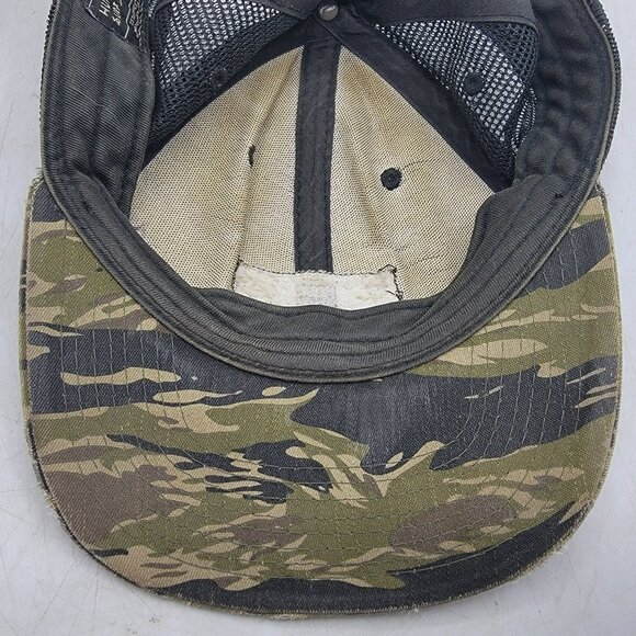 Huntington Surf And Sport Surf Supply Camouflage Camp Hat Cap Mesh Back Casual - Picture 9 of 10